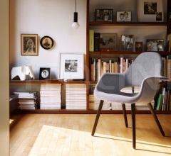 Стул с подлокотником Organic Chair Стул с подлокотником Organic Chair фабрика Vitra