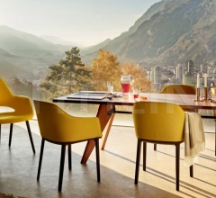 Стул с подлокотником Softshell Chair Стул с подлокотником Softshell Chair фабрика Vitra