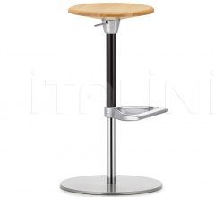 Итальянские Рестораны/Бары - Барный табурет Zeb Stool Wood фабрика Vitra