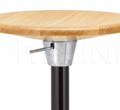 Итальянские Рестораны/Бары - Барный табурет Zeb Stool Wood фабрика Vitra
