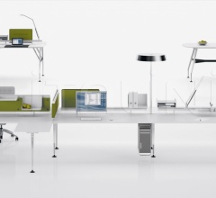 Письменный стол Ad Hoc High 240 x 140 cm Письменный стол Ad Hoc High 240 x 140 cm фабрика Vitra