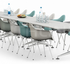 Стул Eames Fiberglass Armchair DAX Стул Eames Fiberglass Armchair DAX фабрика Vitra