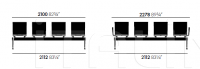 Система сидений .04 beam seating Vitra