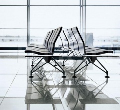 Система сидений Airline Система сидений Airline фабрика Vitra