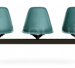 Система сидений Eames Plastic Side Chair beam seating Система сидений Eames Plastic Side Chair beam seating фабрика Vitra