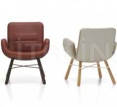 Кресло East River Chair Leather Кресло East River Chair Leather фабрика Vitra