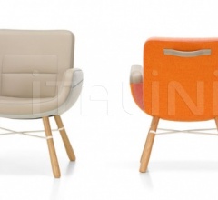 Кресло East River Chair Leather Кресло East River Chair Leather фабрика Vitra