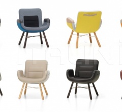 Кресло East River Chair Leather Кресло East River Chair Leather фабрика Vitra