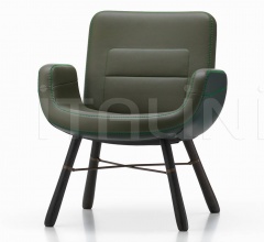 Кресло East River Chair Leather Кресло East River Chair Leather фабрика Vitra