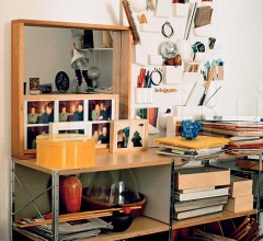 Книжный стеллаж Eames Storage Unit ESU, Shelf Книжный стеллаж Eames Storage Unit ESU, Shelf фабрика Vitra