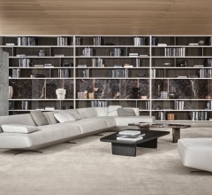 Итальянские Гостиная - Модульная система Wall System Итальянские Гостиная - Модульная система Wall System фабрика Poliform