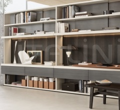 Итальянские Гостиная - Модульная система Wall System Итальянские Гостиная - Модульная система Wall System фабрика Poliform