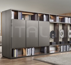 Итальянские Гостиная - Модульная система Wall System Итальянские Гостиная - Модульная система Wall System фабрика Poliform