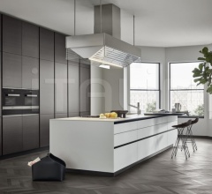 Итальянские Кухни с барной стойкой - Кухня Twelve Итальянские Кухни с барной стойкой - Кухня Twelve фабрика Varenna Poliform