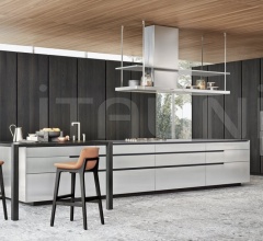 Итальянские Кухни с барной стойкой - Кухня Phoenix Итальянские Кухни с барной стойкой - Кухня Phoenix фабрика Varenna Poliform