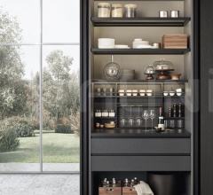 Итальянские Кухни с барной стойкой - Кухня Phoenix Итальянские Кухни с барной стойкой - Кухня Phoenix фабрика Varenna Poliform