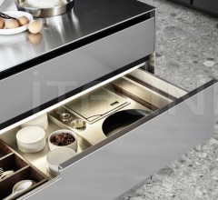 Итальянские Кухни с барной стойкой - Кухня Phoenix Итальянские Кухни с барной стойкой - Кухня Phoenix фабрика Varenna Poliform