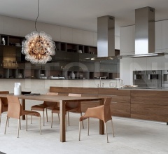 Итальянские Кухни с барной стойкой - Кухня Phoenix Итальянские Кухни с барной стойкой - Кухня Phoenix фабрика Varenna Poliform