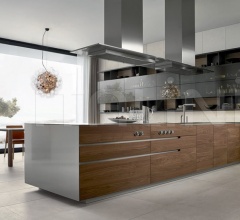 Итальянские Кухни с барной стойкой - Кухня Phoenix Итальянские Кухни с барной стойкой - Кухня Phoenix фабрика Varenna Poliform