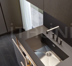 Итальянские Кухни с барной стойкой - Кухня Alea Итальянские Кухни с барной стойкой - Кухня Alea фабрика Varenna Poliform