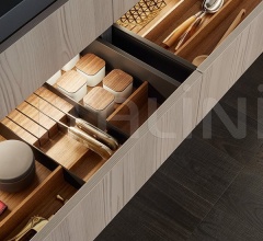 Итальянские Кухни с барной стойкой - Кухня Alea Итальянские Кухни с барной стойкой - Кухня Alea фабрика Varenna Poliform