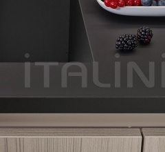 Итальянские Кухни с барной стойкой - Кухня Alea Итальянские Кухни с барной стойкой - Кухня Alea фабрика Varenna Poliform