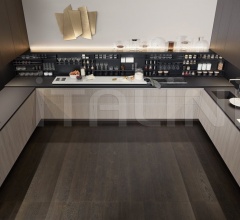 Итальянские Кухни с барной стойкой - Кухня Alea Итальянские Кухни с барной стойкой - Кухня Alea фабрика Varenna Poliform