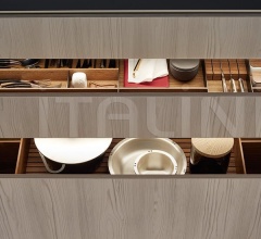 Итальянские Кухни с барной стойкой - Кухня Alea Итальянские Кухни с барной стойкой - Кухня Alea фабрика Varenna Poliform