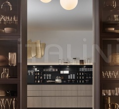 Итальянские Кухни с барной стойкой - Кухня Alea Итальянские Кухни с барной стойкой - Кухня Alea фабрика Varenna Poliform