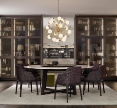 Итальянские Кухни с барной стойкой - Кухня Alea Итальянские Кухни с барной стойкой - Кухня Alea фабрика Varenna Poliform