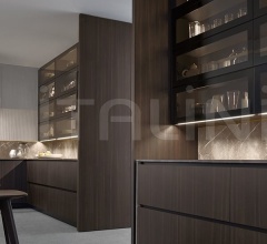 Итальянские Кухни с барной стойкой - Кухня Alea Итальянские Кухни с барной стойкой - Кухня Alea фабрика Varenna Poliform