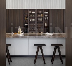 Итальянские Кухни с барной стойкой - Кухня Alea Итальянские Кухни с барной стойкой - Кухня Alea фабрика Varenna Poliform