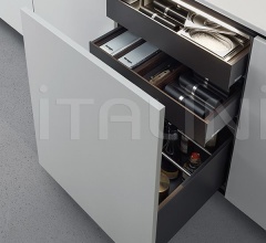 Итальянские Кухни с барной стойкой - Кухня Alea Итальянские Кухни с барной стойкой - Кухня Alea фабрика Varenna Poliform