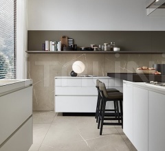 Итальянские Кухни с барной стойкой - Кухня Alea Итальянские Кухни с барной стойкой - Кухня Alea фабрика Varenna Poliform