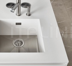 Итальянские Кухни с барной стойкой - Кухня Alea Итальянские Кухни с барной стойкой - Кухня Alea фабрика Varenna Poliform