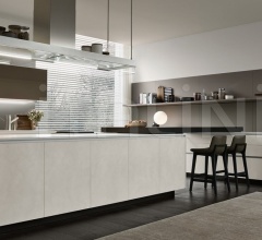 Итальянские Кухни с барной стойкой - Кухня Alea Итальянские Кухни с барной стойкой - Кухня Alea фабрика Varenna Poliform