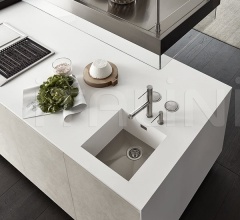 Итальянские Кухни с барной стойкой - Кухня Alea Итальянские Кухни с барной стойкой - Кухня Alea фабрика Varenna Poliform