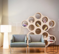 Итальянские Стеллажи - Книжный стеллаж Wooden Cloud фабрика Cappellini