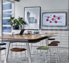 Итальянские Рестораны/Бары - Барный табурет Hi Pad Stool фабрика Cappellini