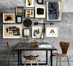 Итальянские Столы обеденные - Стол обеденный ESSAY™ Итальянские Столы обеденные - Стол обеденный ESSAY™ фабрика Fritz Hansen