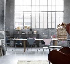 Итальянские Столы обеденные - Стол обеденный ESSAY™ Итальянские Столы обеденные - Стол обеденный ESSAY™ фабрика Fritz Hansen