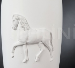 Ваза CUBE HORSE RELIEF фабрика VGnewtrend