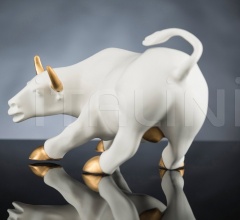 Итальянские Интерьерные декорации - Статуэтка WALL STREET BULL SMALL Итальянские Интерьерные декорации - Статуэтка WALL STREET BULL SMALL фабрика VGnewtrend