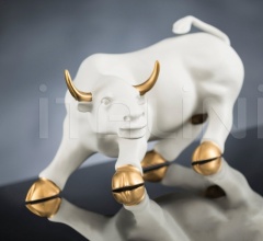 Итальянские Интерьерные декорации - Статуэтка WALL STREET BULL SMALL Итальянские Интерьерные декорации - Статуэтка WALL STREET BULL SMALL фабрика VGnewtrend