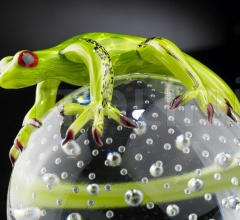Итальянские Интерьерные декорации - Интерьерная миниатюра Sphere with gecko Итальянские Интерьерные декорации - Интерьерная миниатюра Sphere with gecko фабрика VGnewtrend