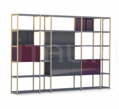 Книжный стеллаж Solaio фабрика Horm