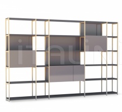 Книжный стеллаж Solaio фабрика Horm