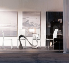Стол обеденный Wave Стол обеденный Wave фабрика Tonin Casa