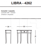 Консоль Libra 4262 L0110 Tonin Casa
