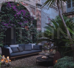 Модульный диван Sabi фабрика Paola Lenti